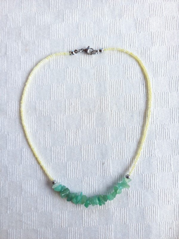 Producto - Gargantilla Aura - Cuarzo Verde