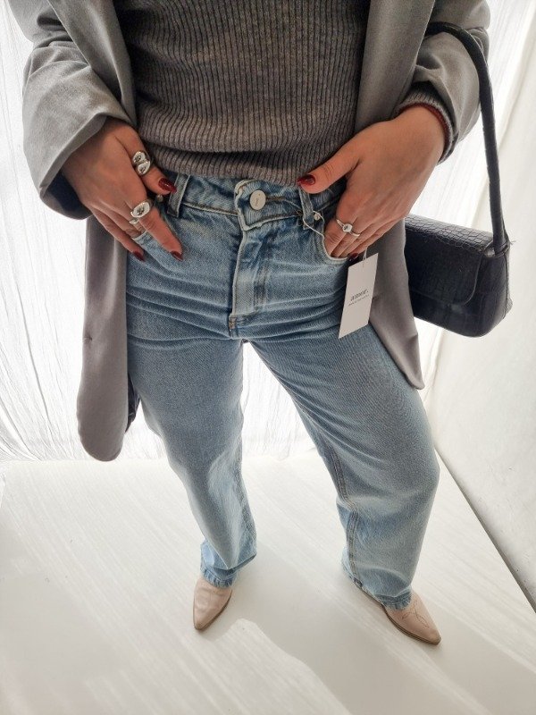 Producto - JEAN WIDE LEG ELASTIZADO CELESTE
