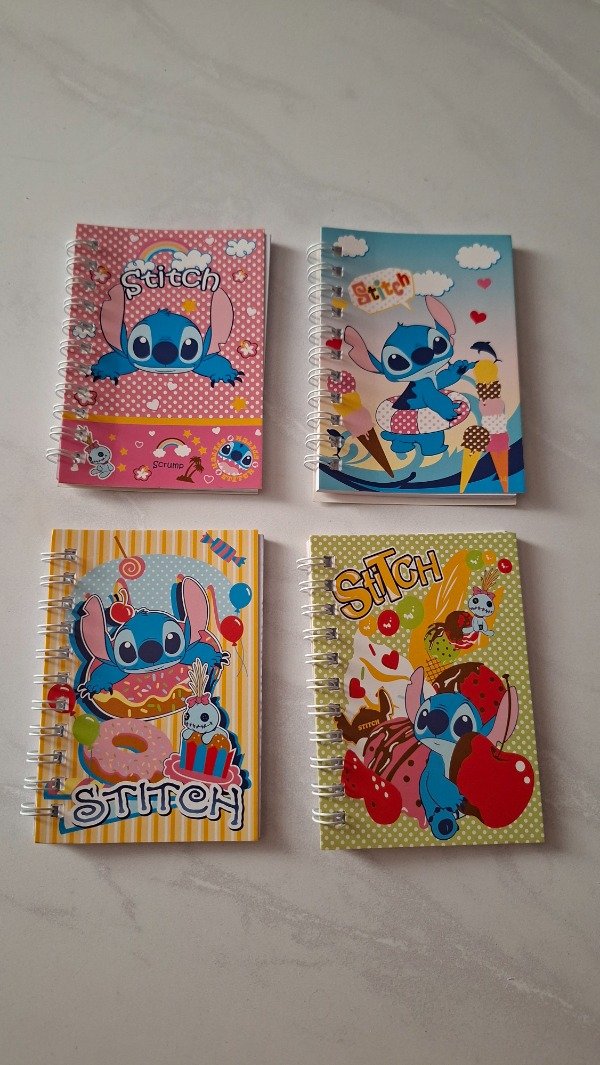 Producto - Mini cuadernito de stitch