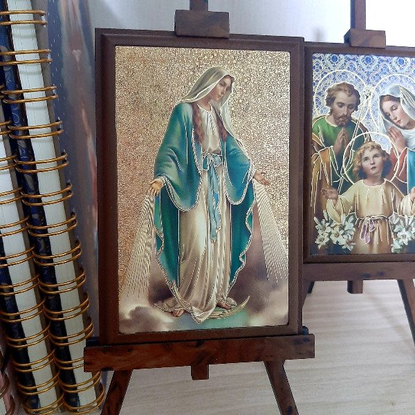 Producto - Cuadro sobre atril Medalla Milagrosa - 3