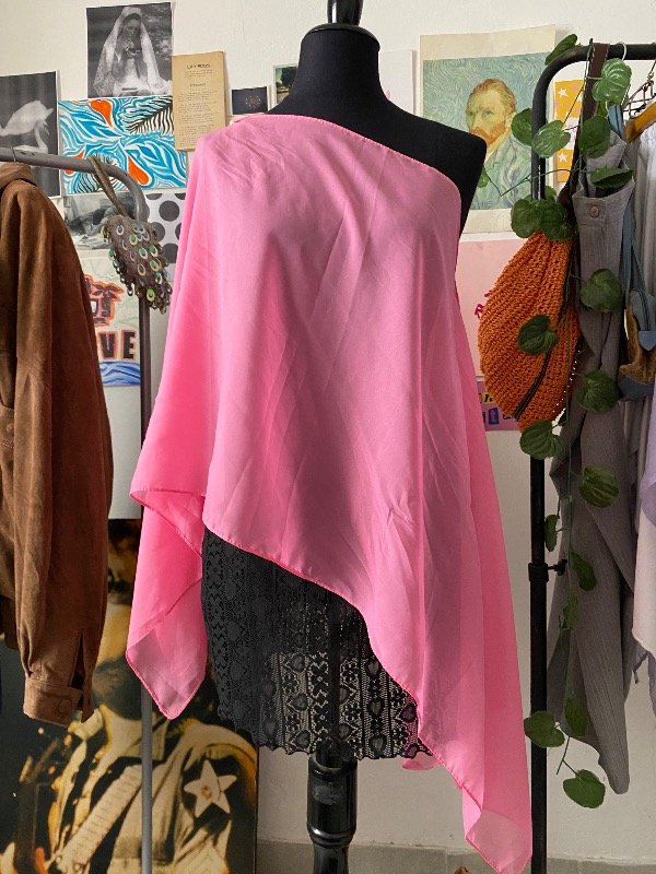 Producto - Top poncho pop rosa