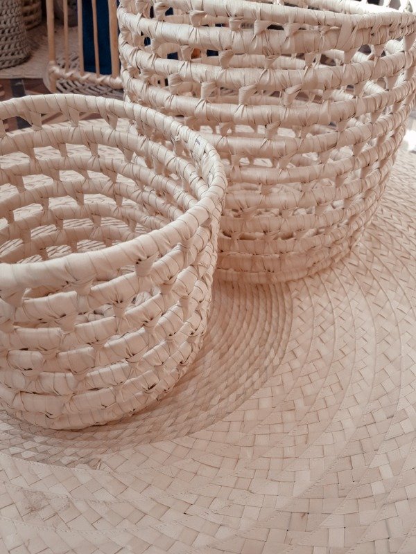 Producto - Cesto Palma Clara 30 cm