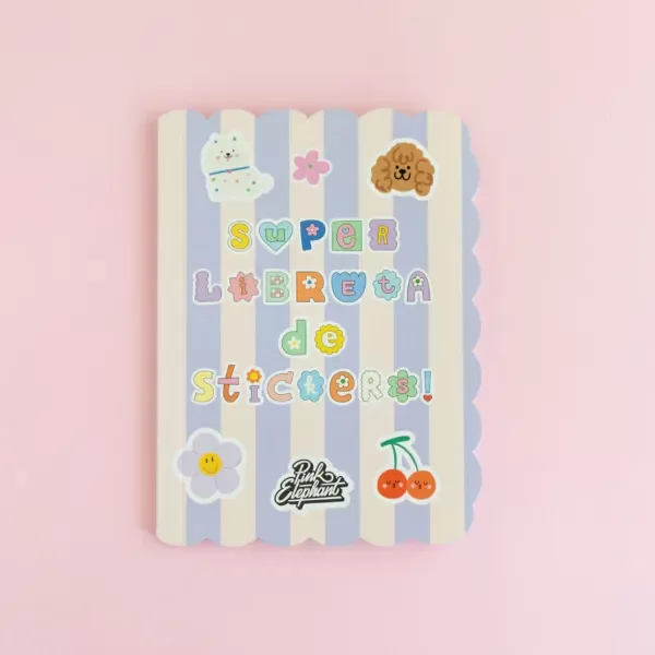 Producto - LIBRETA DE STICKERS CON AROMA A FRUTILLA