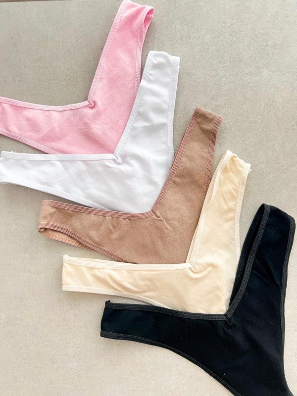 Producto - Pack 3 less en V ALGODON