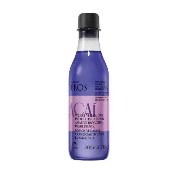 Producto - Óleo trifásico corporal Ekos acai - 200 ml -Natura