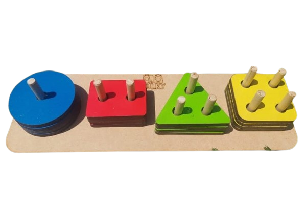 Producto - Encastres geometricos apilables