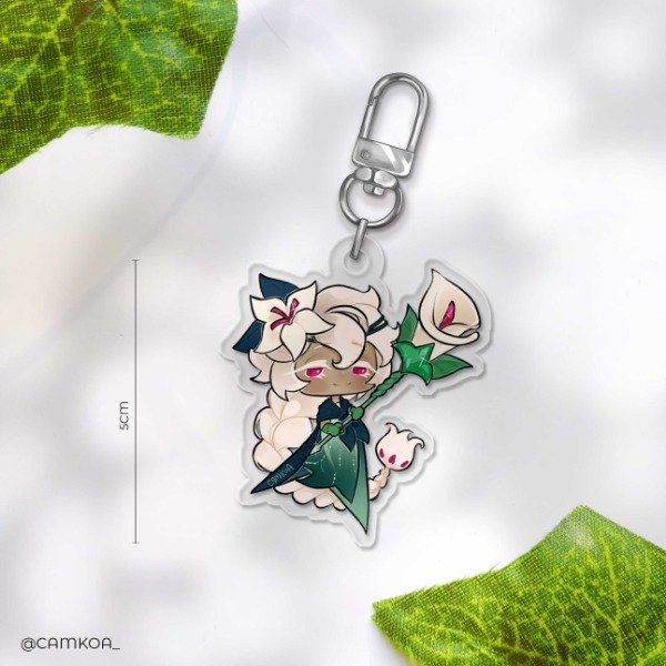 Producto - Llavero White Lily Cookie Run Kingdom
