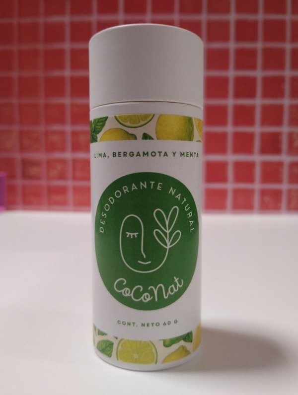 Producto - DESODORANTE EN STICK LIMA, BERGAMOTA Y MENTA COCONAT X 60 G