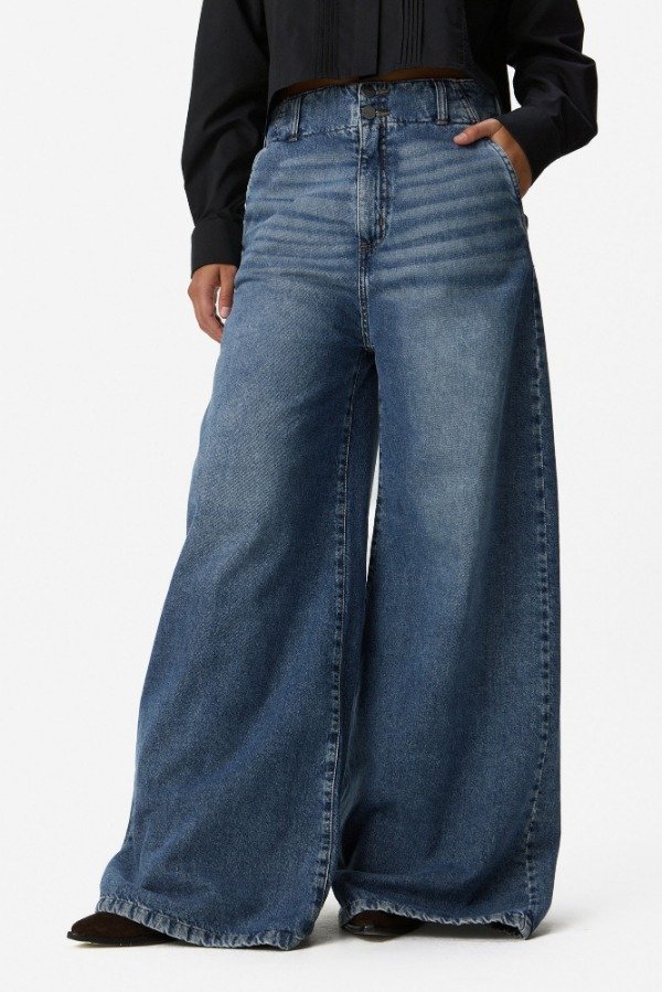 Producto - JEAN WIDE LEG RELAX CINTURA ANCHA - 0