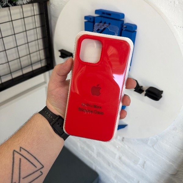 Producto - Silicone Case Rojo - iPhone 12 Pro Max