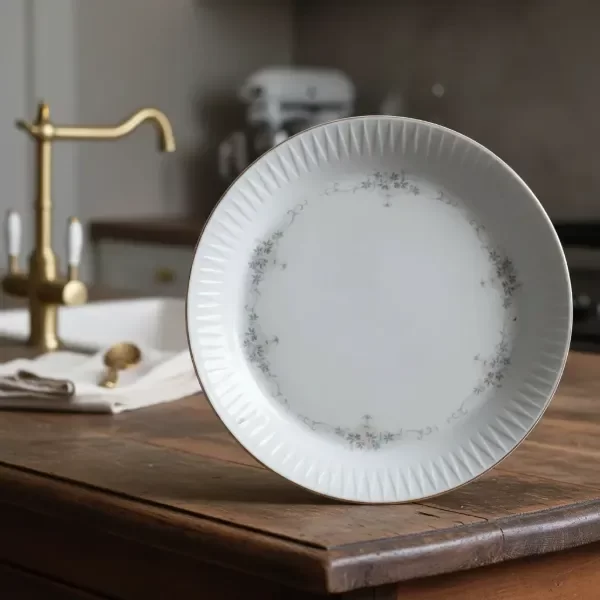 Producto - Fuente redonda de porcelana Tsuji