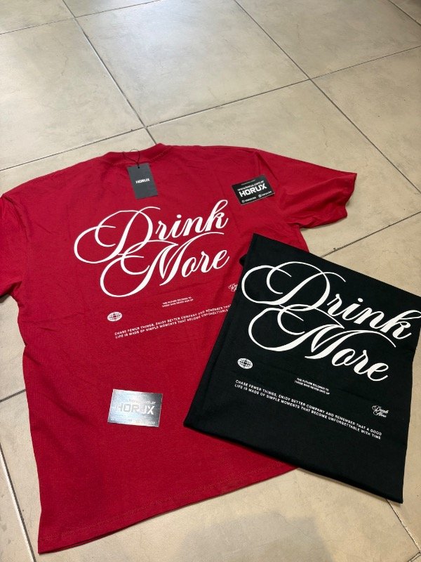 Producto - Remera Oversize DrinkMore - 1