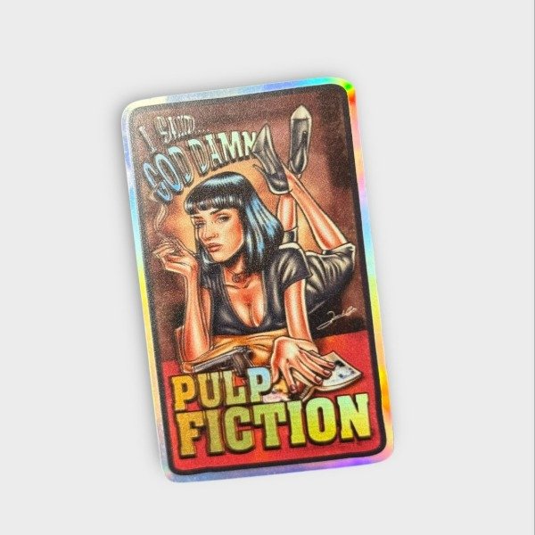 Producto - Pulp Fiction - Vinilo holografico ERROR EN IMPRESION