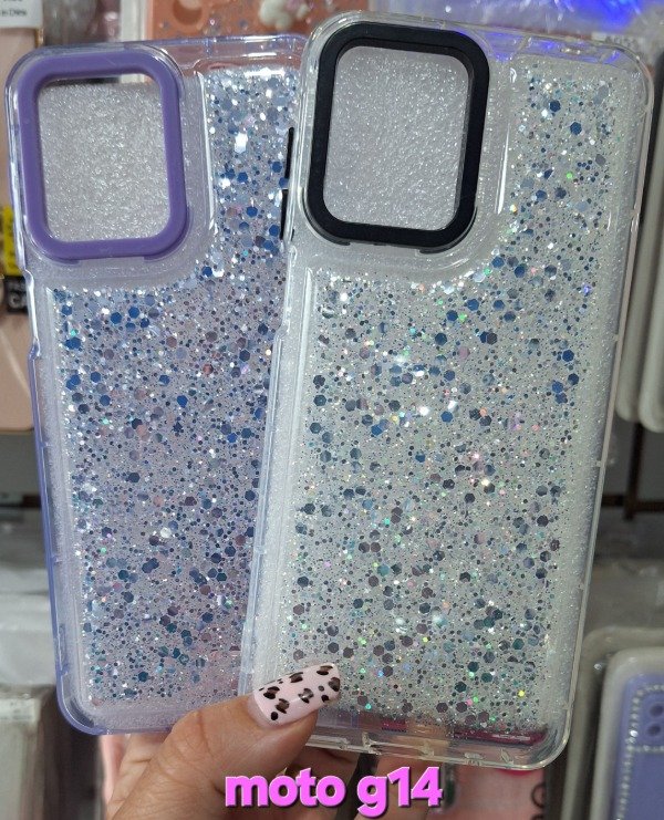 Producto - Fundas brillo reforzadas. Moto g14