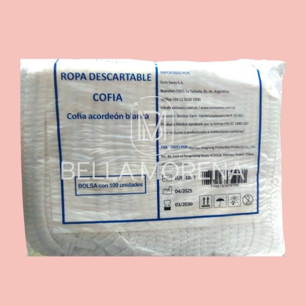 Producto - Cofias x100 u