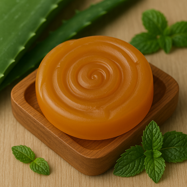 Producto - Jabón de Glicerina, Aloe Vera y Menta