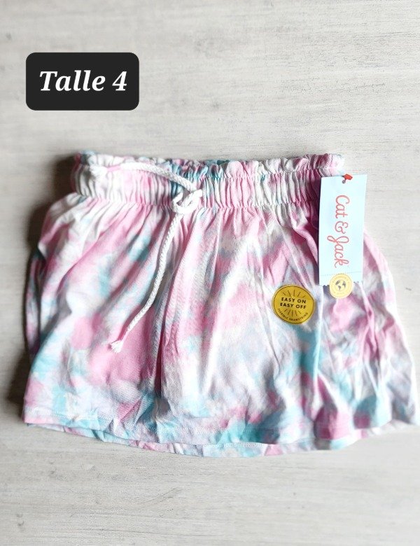 Producto - Pollera algodón cat y jack talle 4 rosa