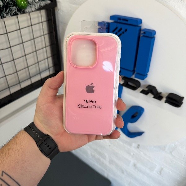 Producto - Silicone Case Rosa Pastel - iPhone 16 Pro