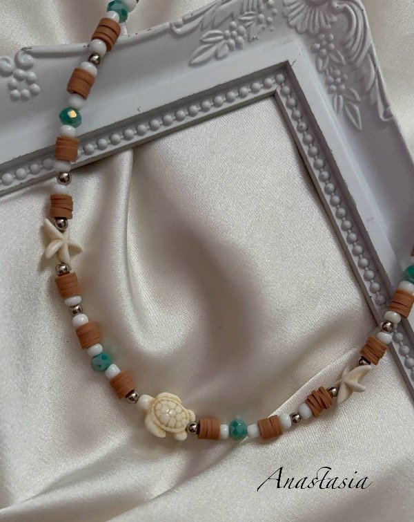 Producto - Collar Tortuga y estrellas