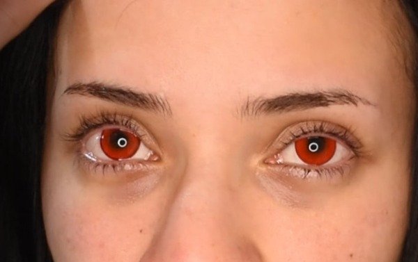 Producto - Lentes de contacto rojos a. edición halloween - 1