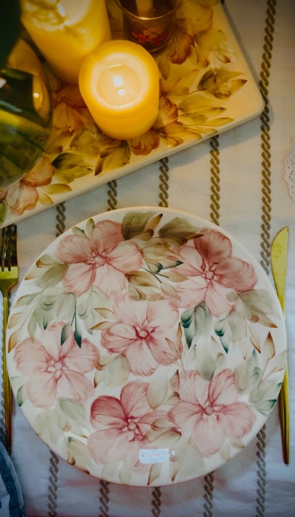 Producto - Plato Rosa Coral