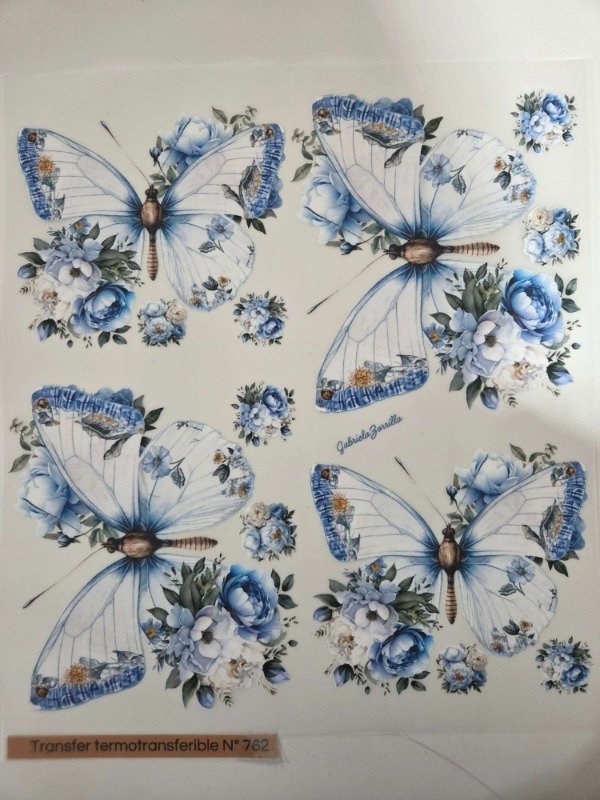 Producto - Transfer Termo MARIPOSAS CELESTES
