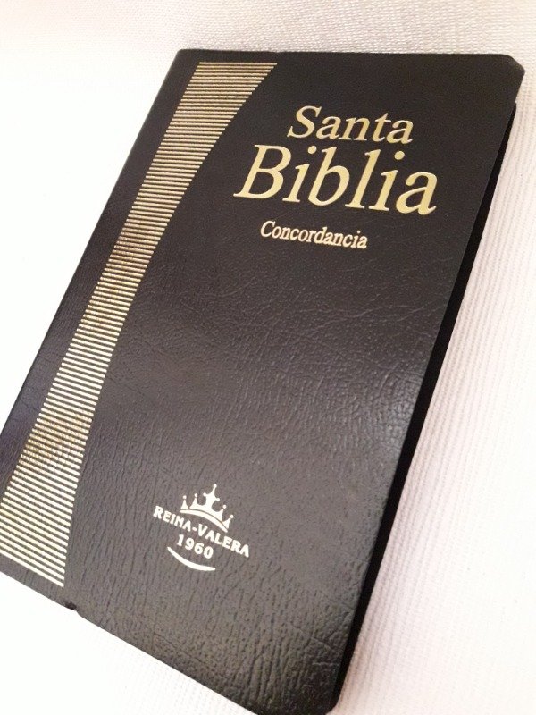 Producto - Biblia Reina Valera 1960 Concordancia Ultrafina Negro