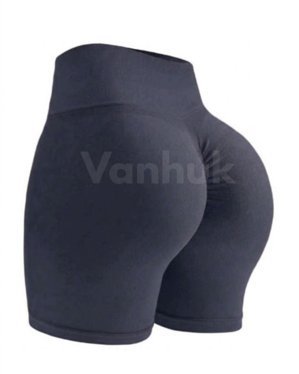 Producto - SHORT SEAMLESS N474 GRIS OSCURO - 1