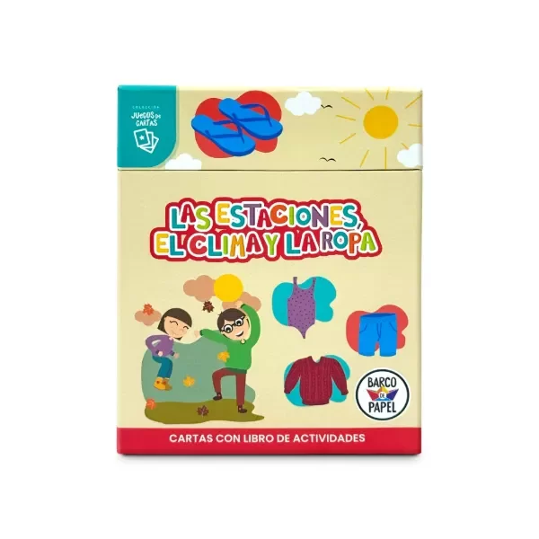 Producto - Cartas Las Estaciones, el clima y la ropa