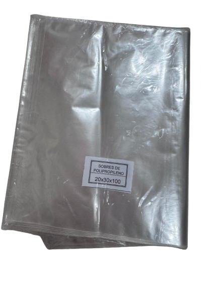 Producto - Bolsitas de Polipropileno (20x30) x 100