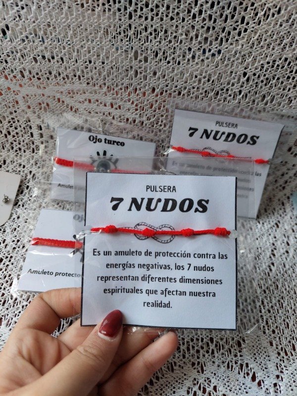 Producto - Pulsera 7 nudos