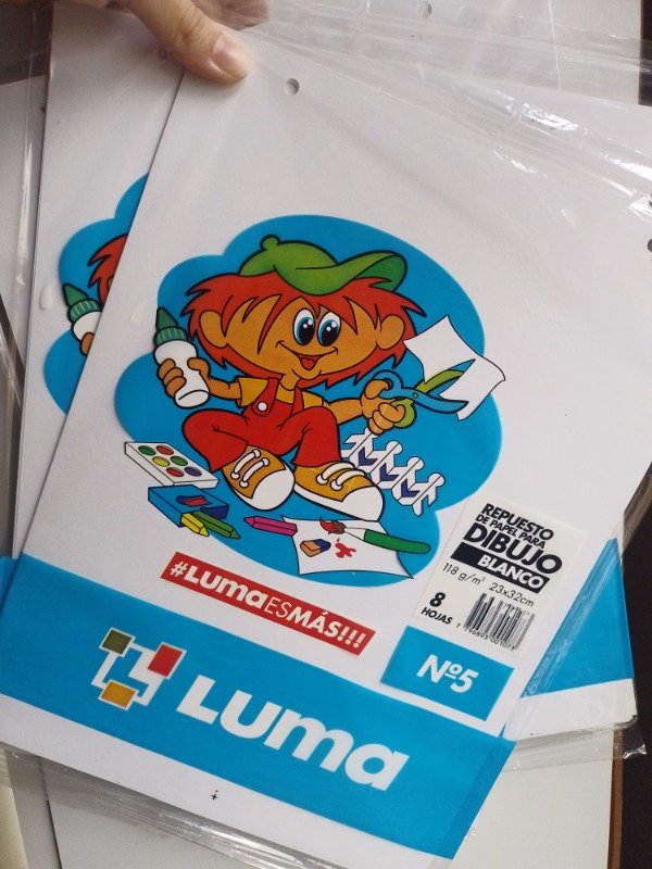 Producto - Repuesto de hojas de dibujo n5