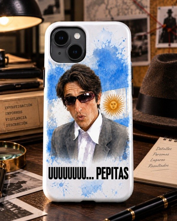 Producto - Funda Los Simuladores // Uuuuu.. pepitas