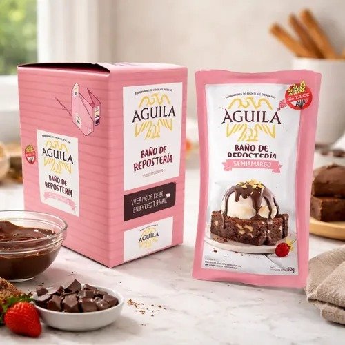 Producto - BAÑO REPOSTERO SEMI AMARGO 12X150 GR