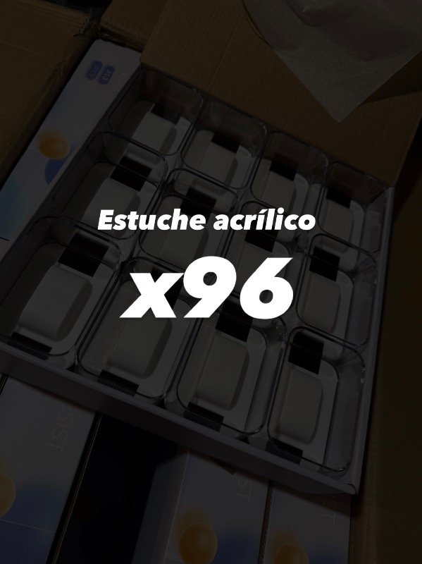 Producto - ESTUCHE ACRÍLICO x96