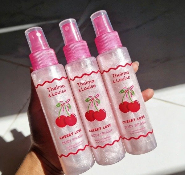 Producto - PERFUME BODY SPLASH CON GLITTER DE THELMA LOUISE