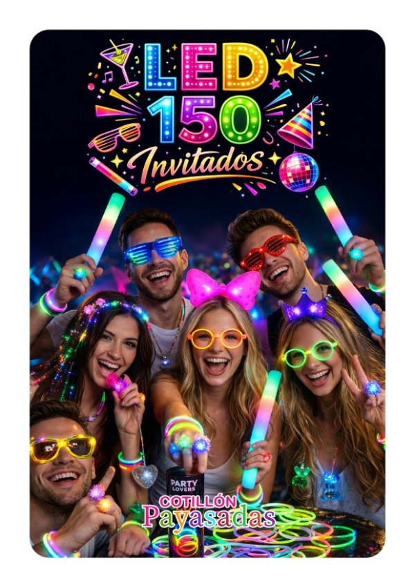 Producto - Combo Luminoso 150 Invitados