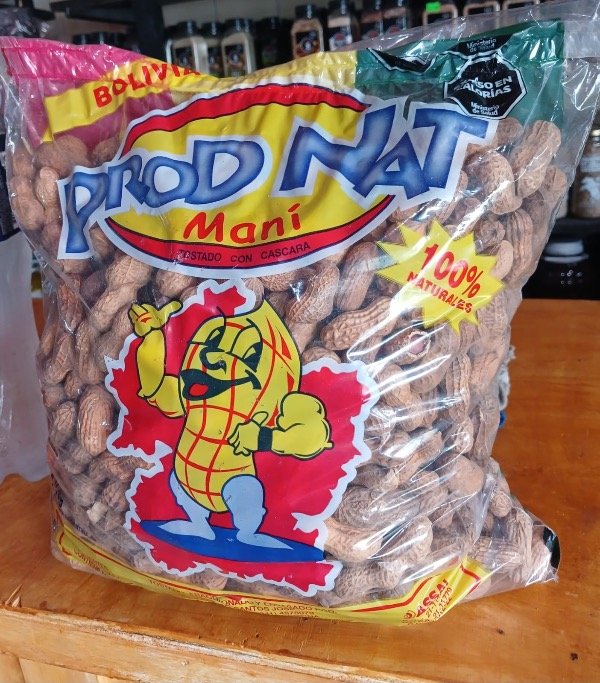 Producto - Mani Prod Nat con cascara 2 kg