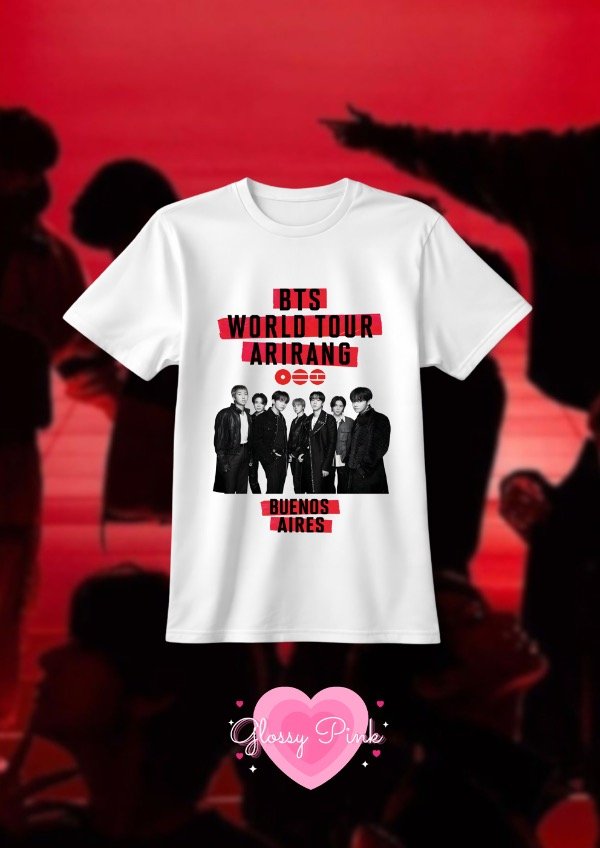 Producto - Remera BTS World Tour - DTF