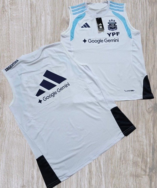 Producto - Musculosa Entrenamiento AFA 2026/27 Blanca