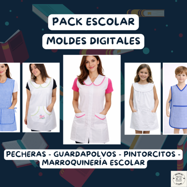 Producto - Pack Emprendedor 23 Moldes Escolares