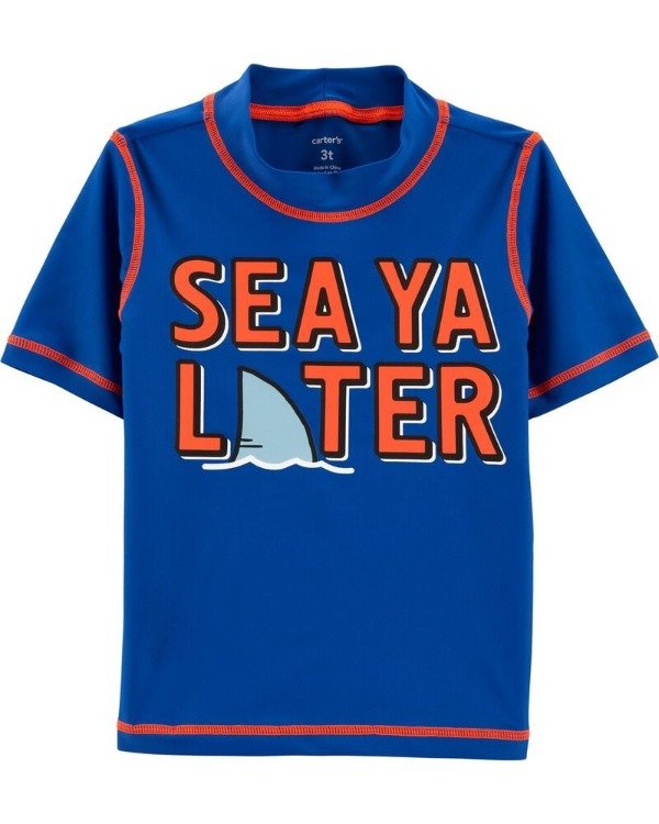 Producto - Remera UV Niño Azul Sea Ya Later