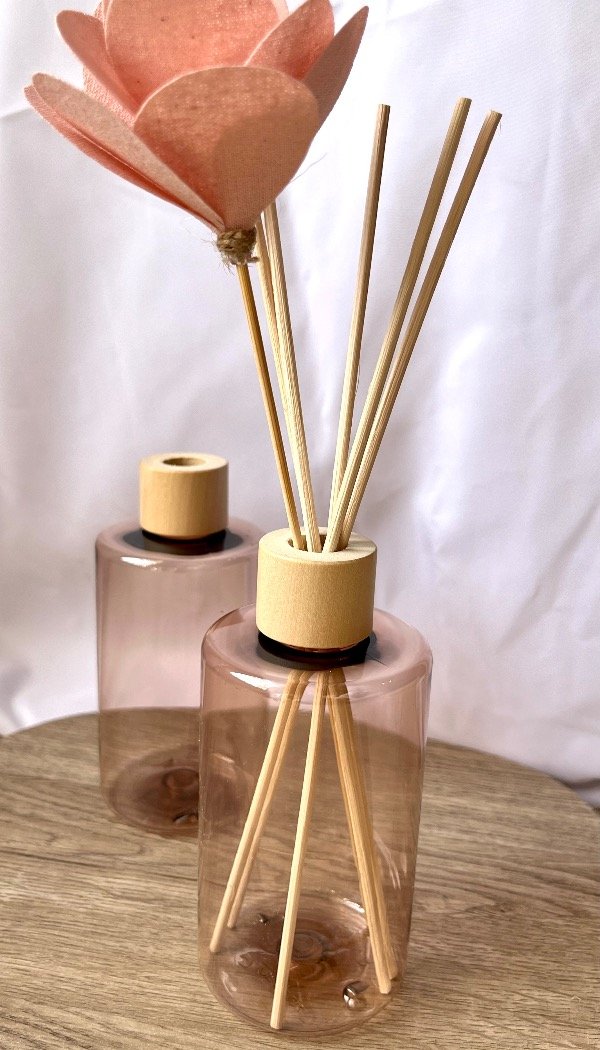 Producto - Difusor golden 250cc tapa de madera chica