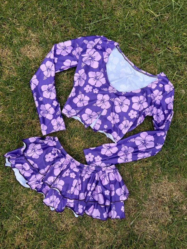 Producto - Conjunto aloha lila