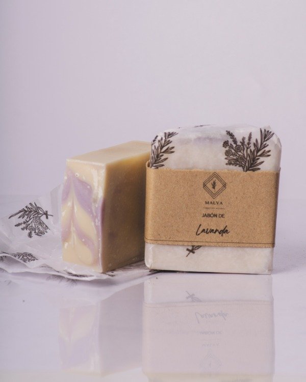 Producto - Jabón con técnica de saponificación en frío - LAVANDA - 0