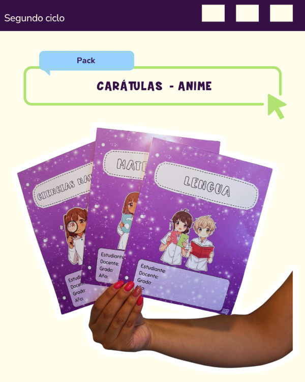 Producto - CARÁTULAS 2026 - ANIME