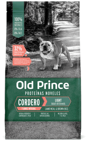 Producto - Old Prince Novel Cordero y Arroz Adultos Light 15 Kg