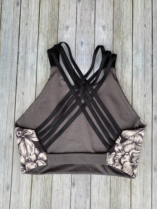 Top casiopea reversible colección flor ceniza — imagen 3