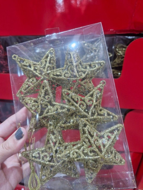 Producto - Set de 6 estrellas colgantes