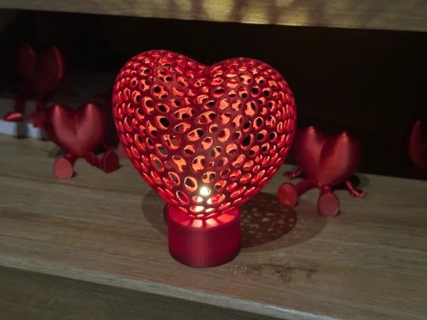 Producto - Mini Lámpara Corazón de Luz Cálida